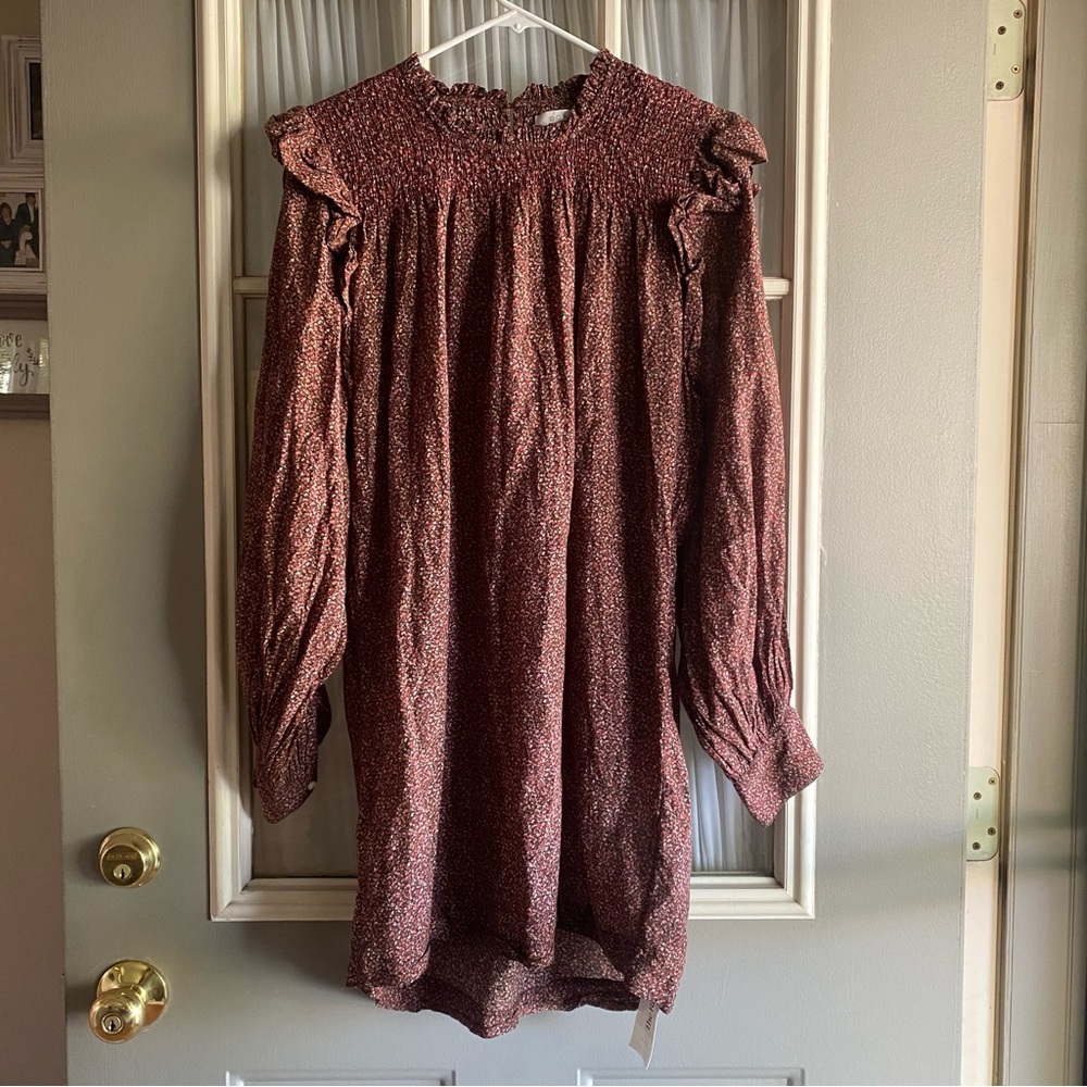 Doen Oliver Floral Ruffled Mini Dress - Picture 4 of 13